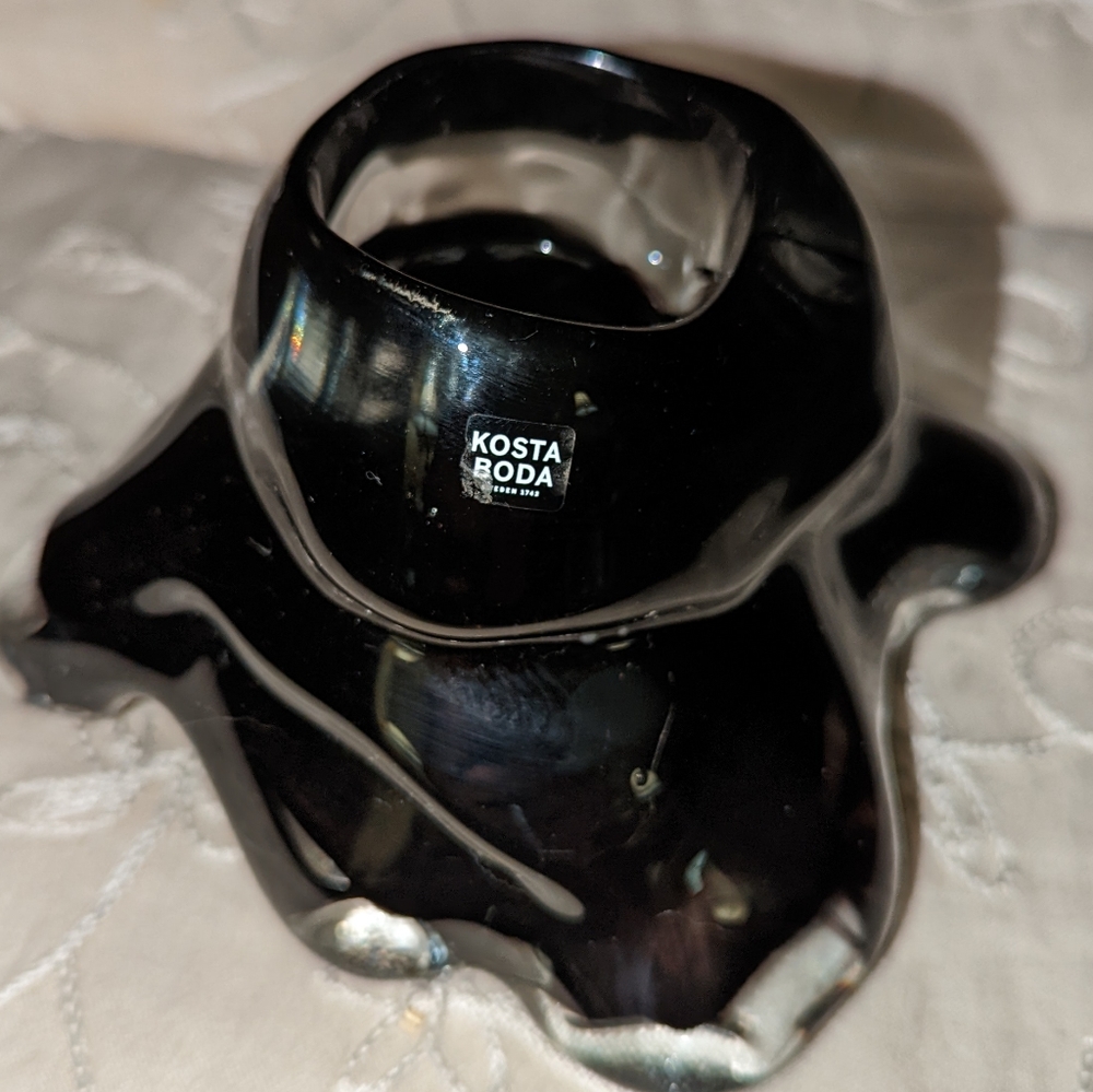 Costa Boda Cosy candle holder votive in black